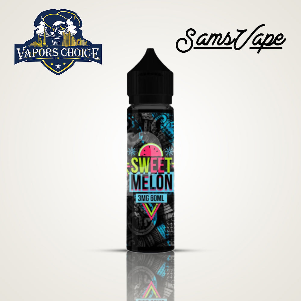 SAMS VAPE Premium E-Liquids  60ML & 120ML Juice (FROZEN SERIES) Sweet Melon UAE Abu Dhabi